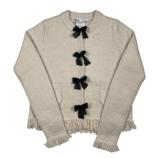 Sweater Abierto  ZARA  Beige Talle S