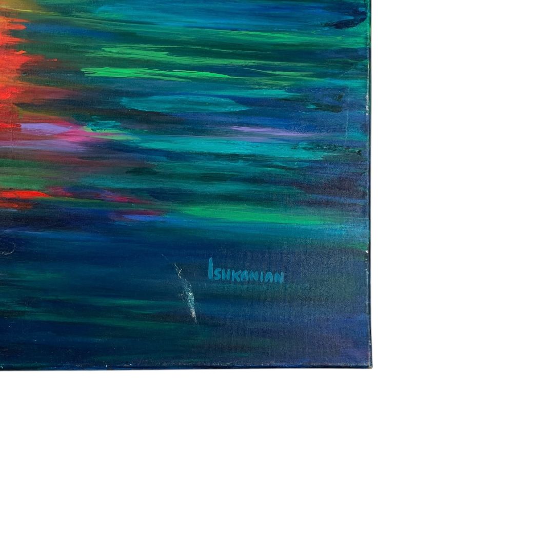 Arte sin Vidrio  LIDIA ISHKANIAN  Estilo Abstracto Obra 120 cm X 80 cm
