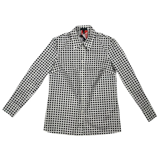 Camisa Manga Larga  ESCADA  Varios Blanco Y Negro Talle 34