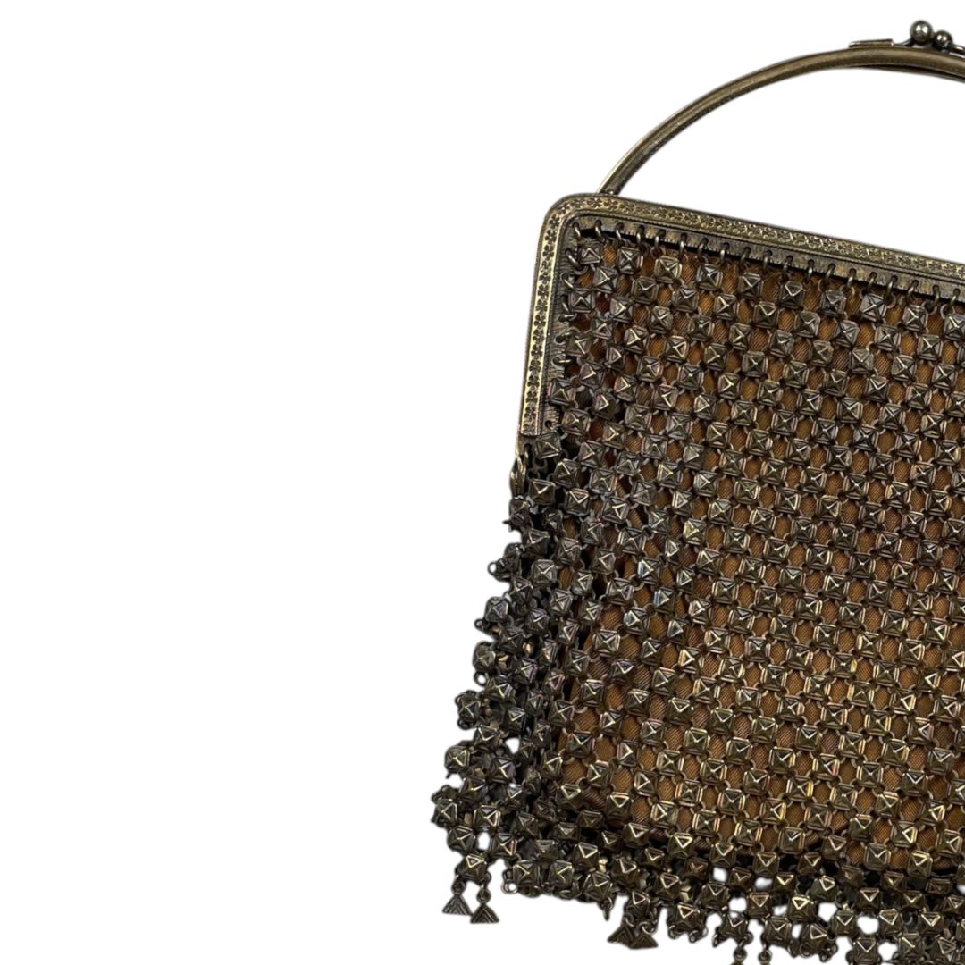 Cartera  SIN MARCA  Bronce Medida 14cm X 13cm