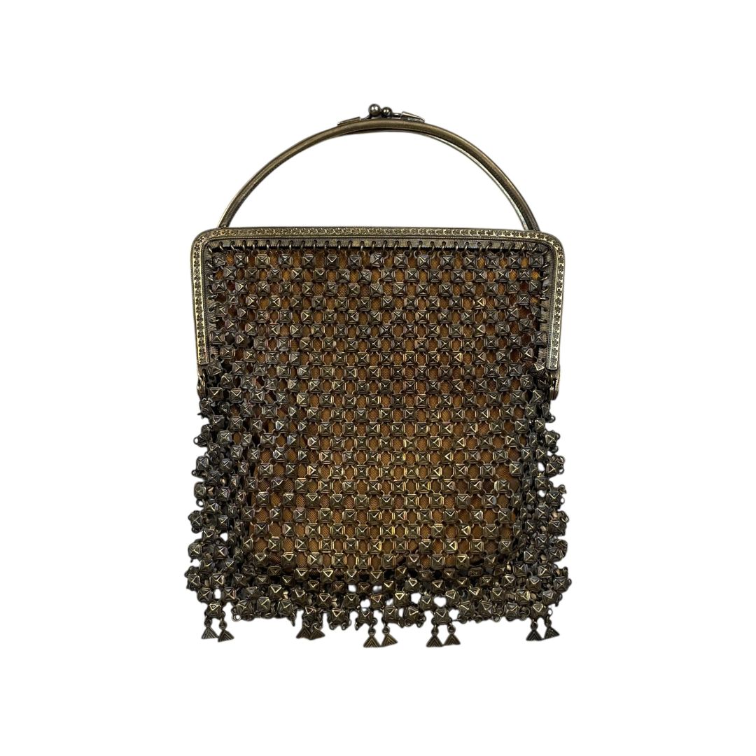 Cartera  SIN MARCA  Bronce Medida 14cm X 13cm