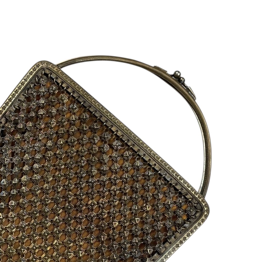 Cartera  SIN MARCA  Bronce Medida 14cm X 13cm