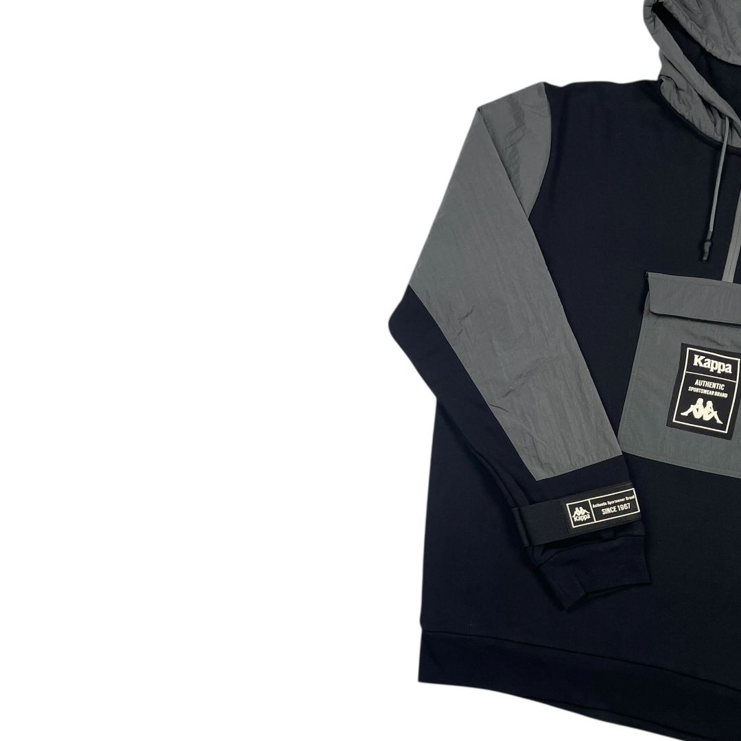 Conjunto X2  KAPPA  Negro Talle XL