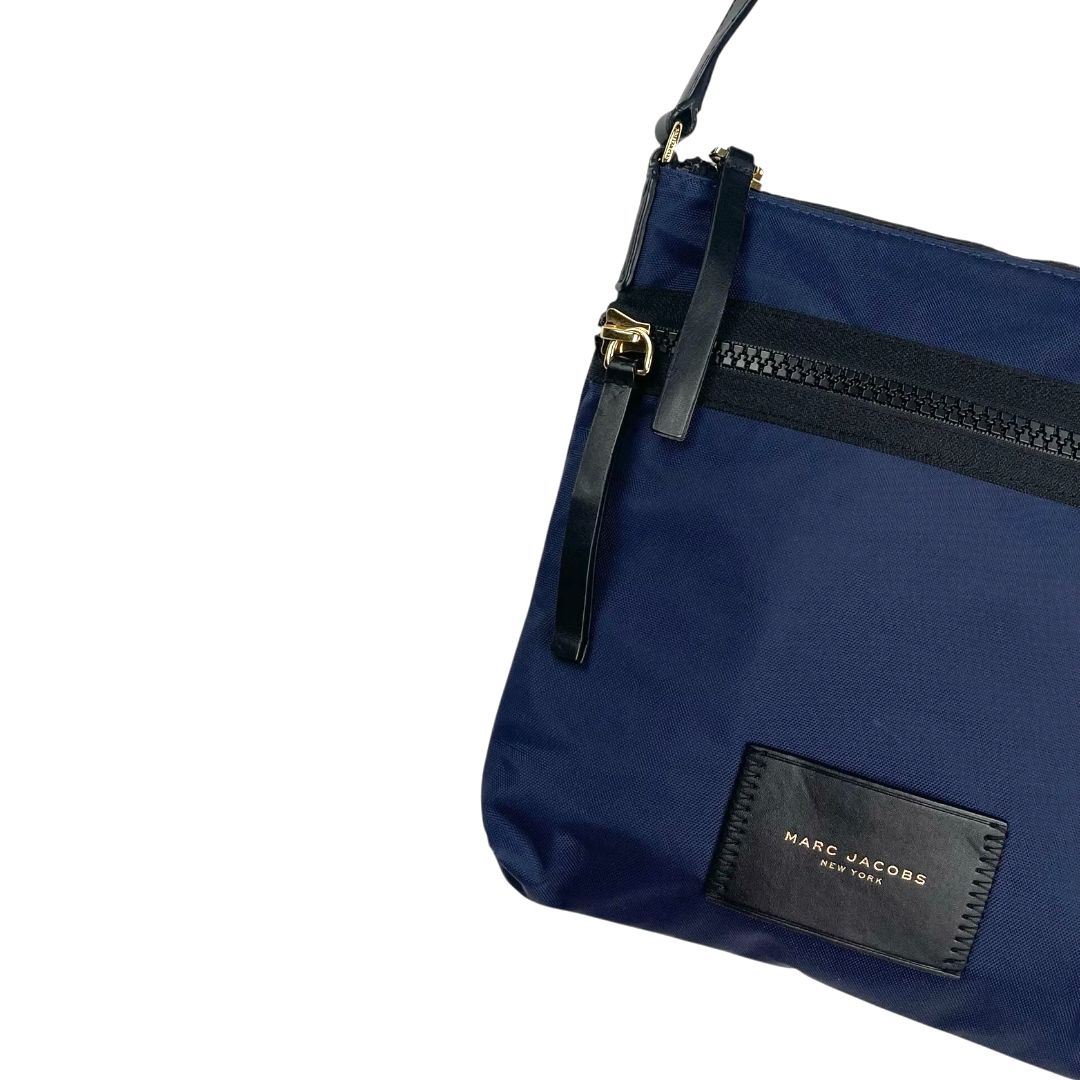 Bandolera  MARC JACOBS  Azul Medida 25cm X 24cm