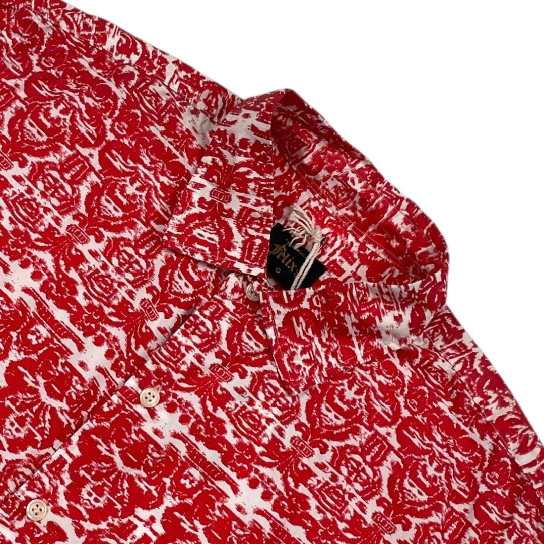 Camisa Manga Larga  FELIX  Rojo Talle L