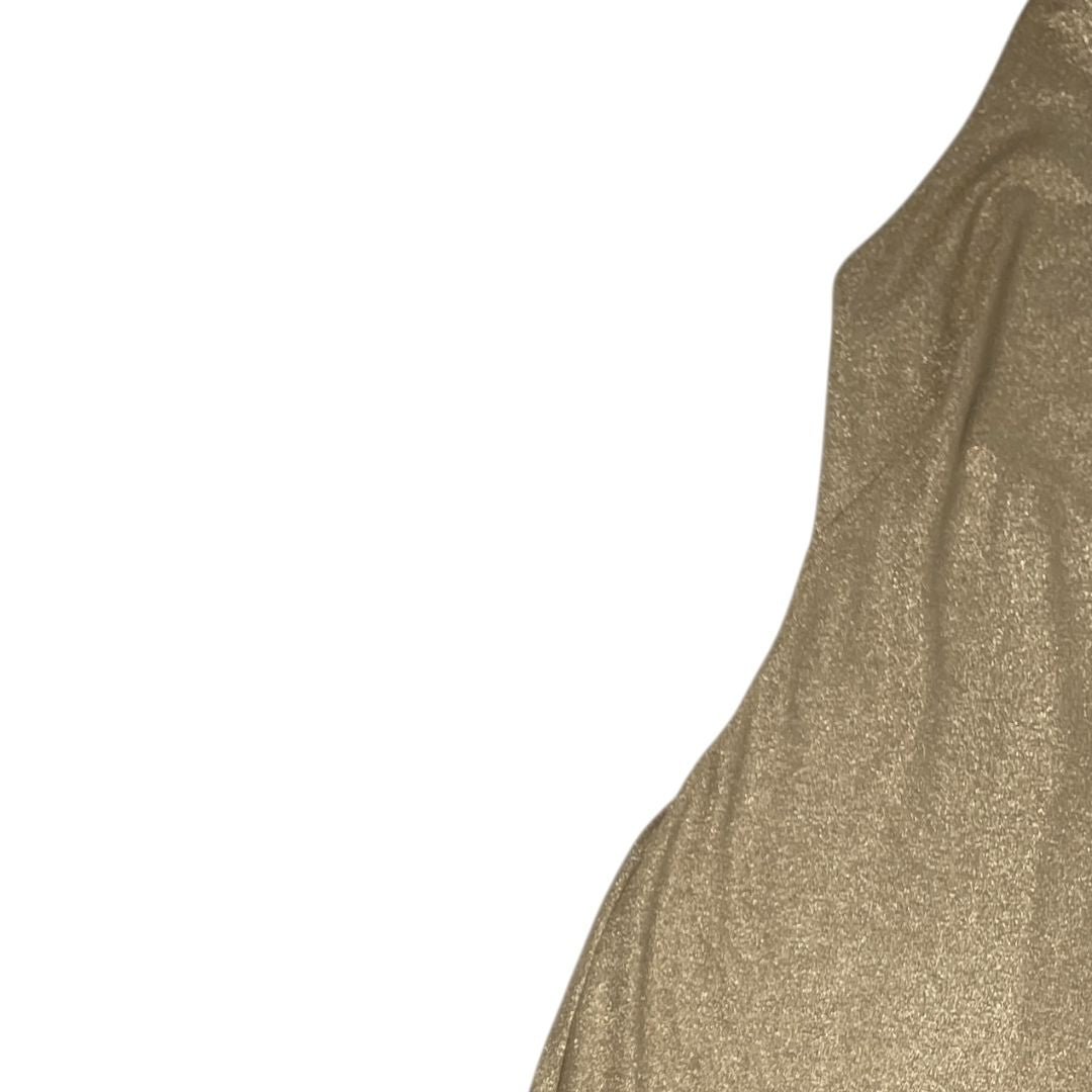 Vestido Sin Manga  RALPH LAUREN  Dorado Talle 8