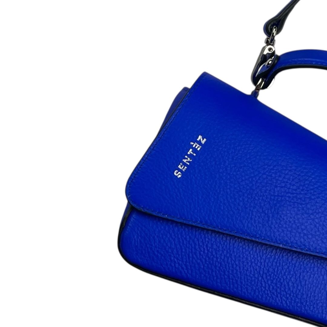 Cartera  SENTEZ  Azul Medida 19cm X 15cm