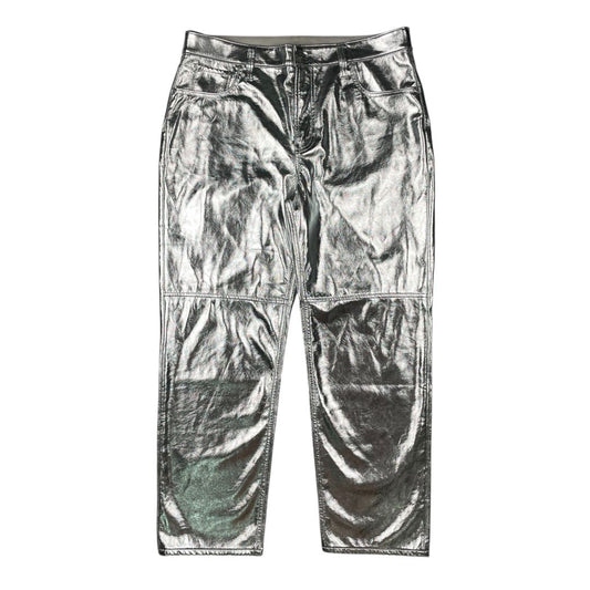 Pantalon  GAP  Plateado Talle 34