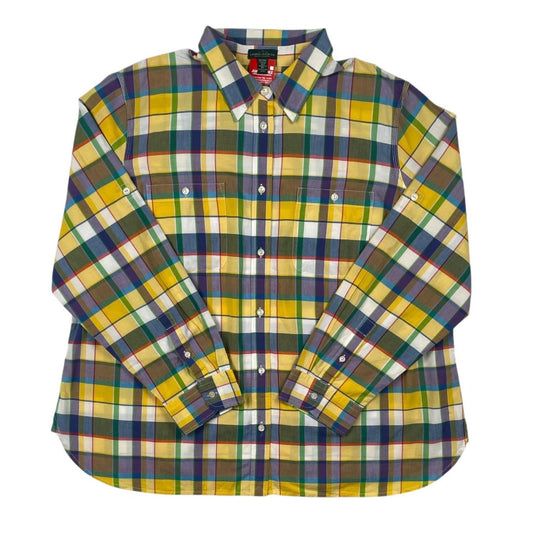 Camisa Manga Larga  RALPH LAUREN  Varios Cuadros Talle XXL