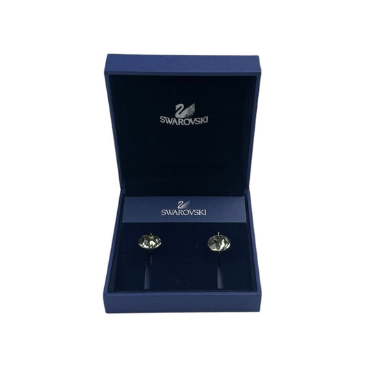 Aros  SWAROVSKI  Plateado Talle Unico
