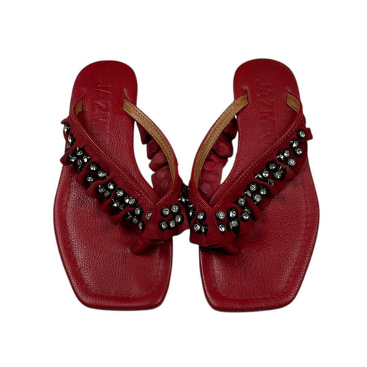 Sandalias  JAZMIN CHEBAR  Rojo Talle 36
