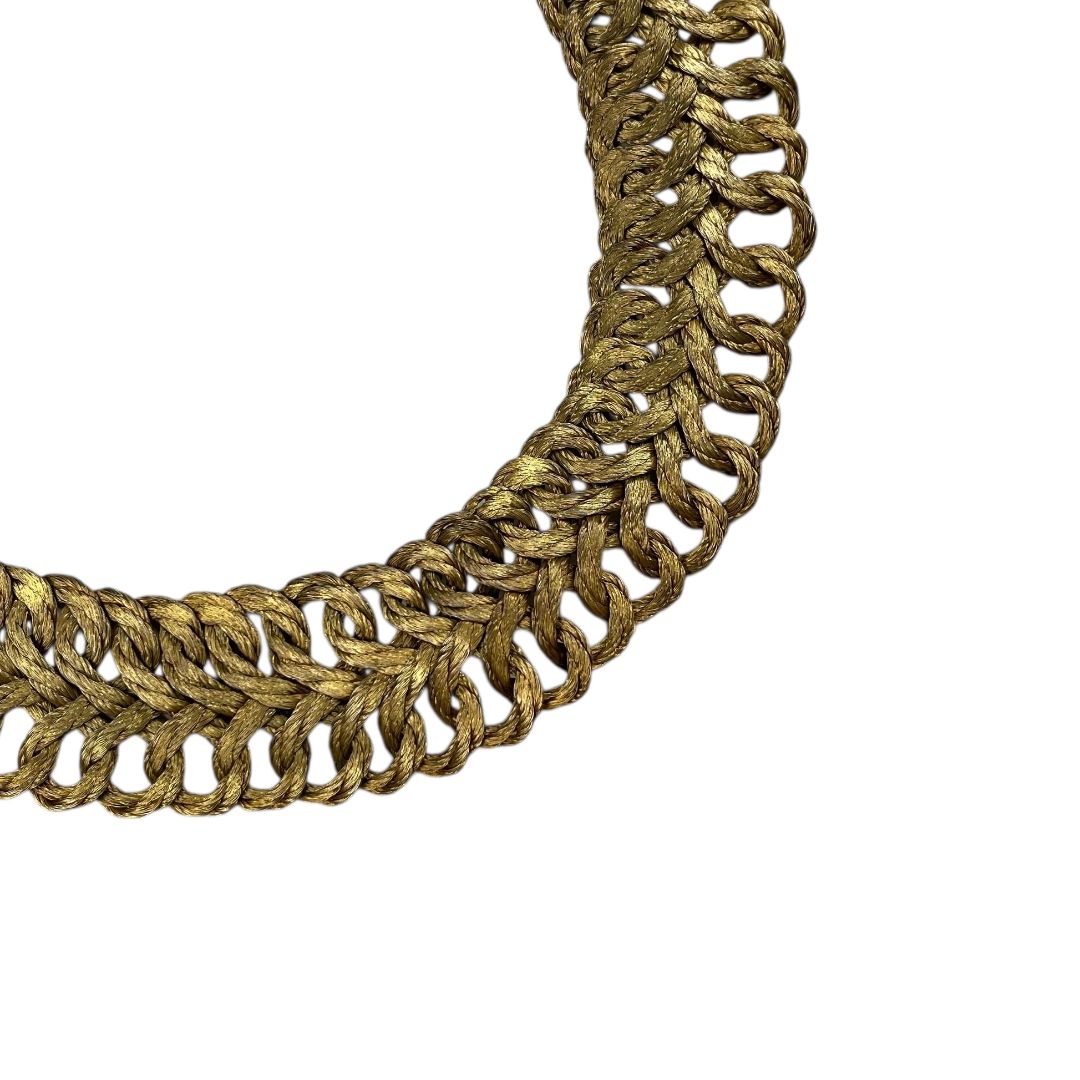 Collar  SIN MARCA  Dorado Talle Unico