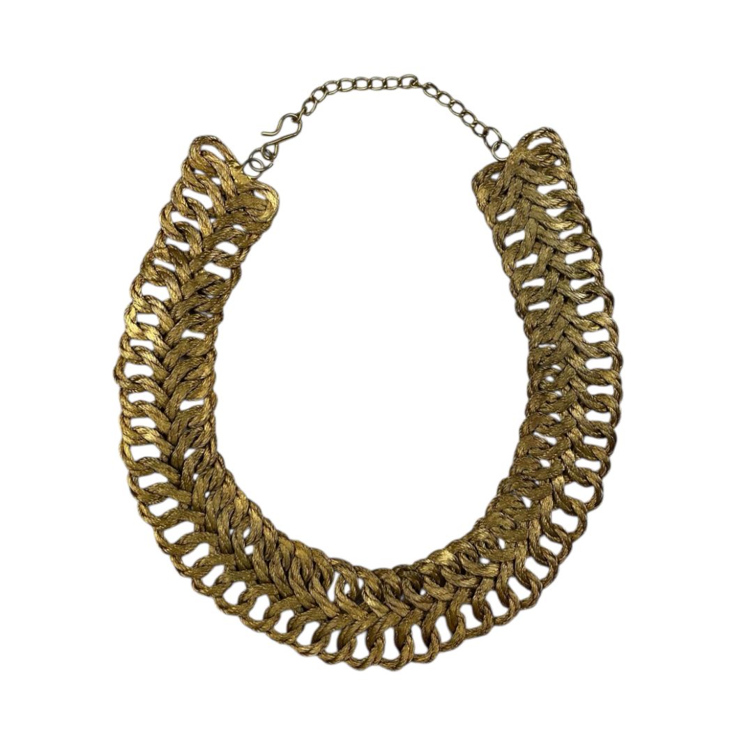 Collar  SIN MARCA  Dorado Talle Unico