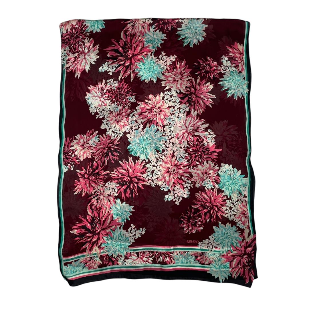 Pañuelo  KENZO  Varios Floral Medida 120cm X 63cm