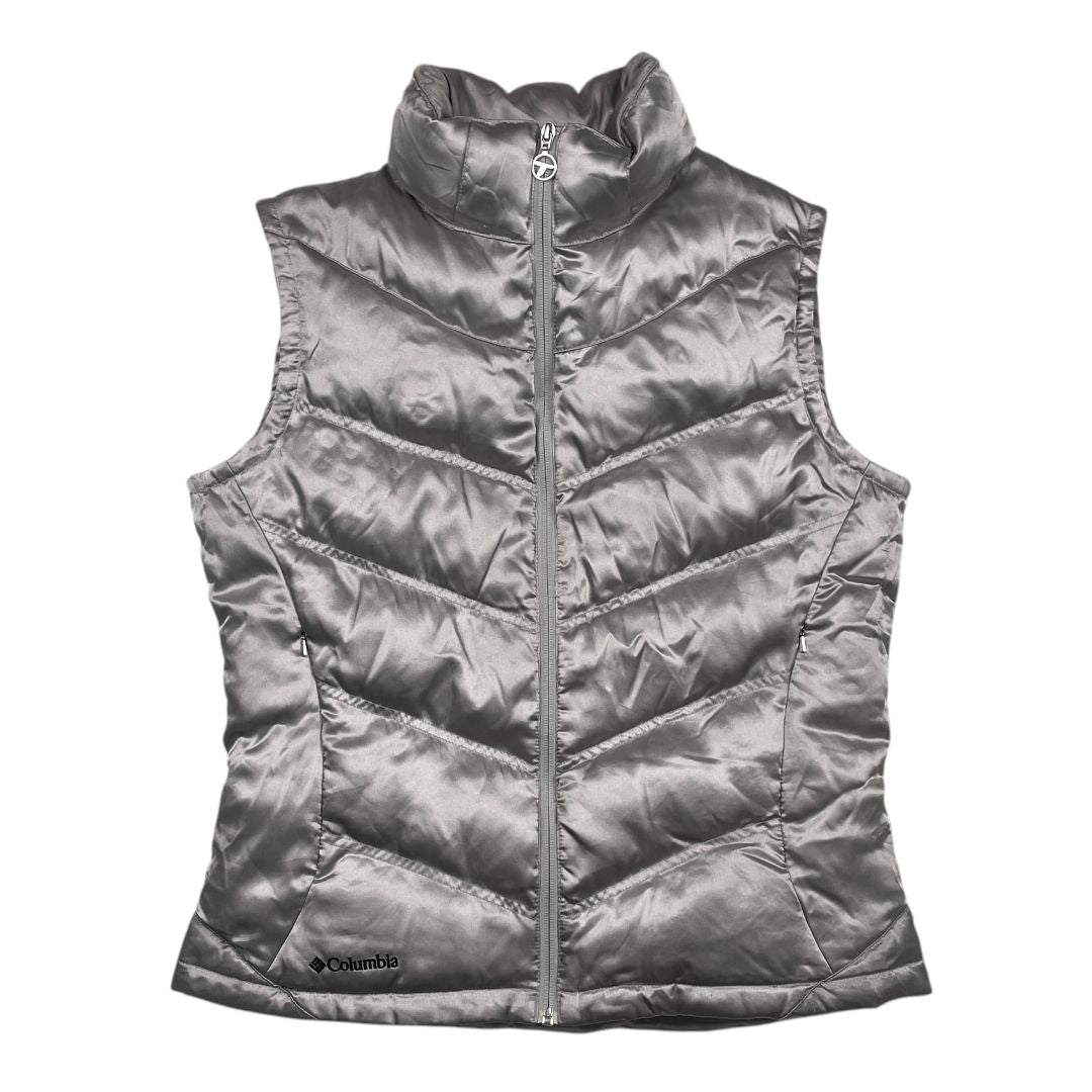 Chaleco Corto  COLUMBIA  Plateado Talle L
