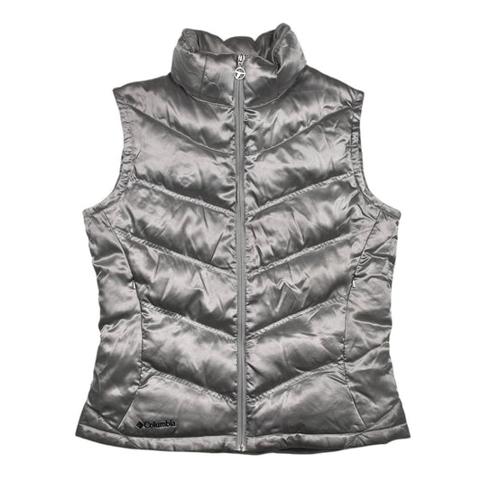 Chaleco Corto  COLUMBIA  Plateado Talle L