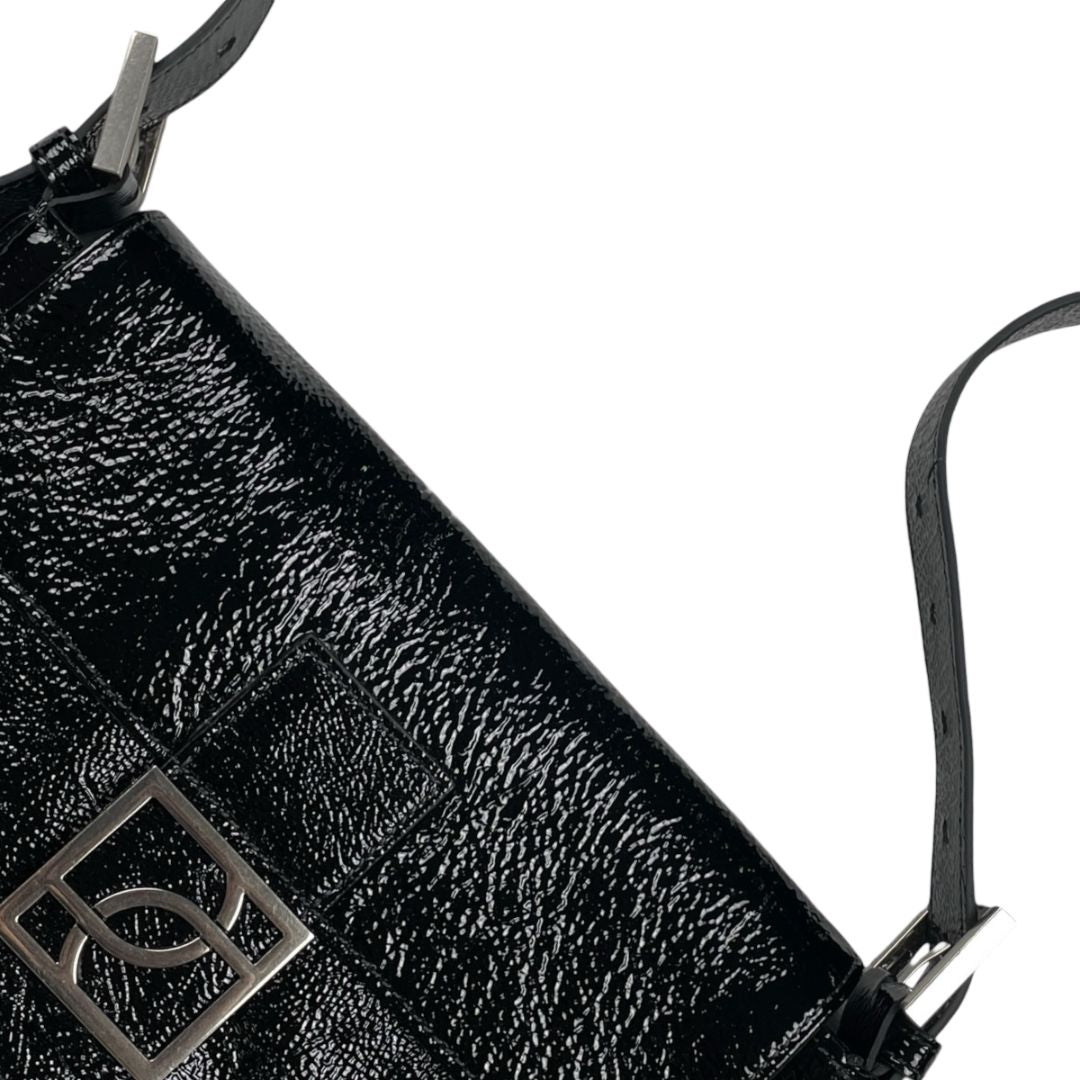 Cartera  PRUNE  Negro Medida 25cm X 13cm