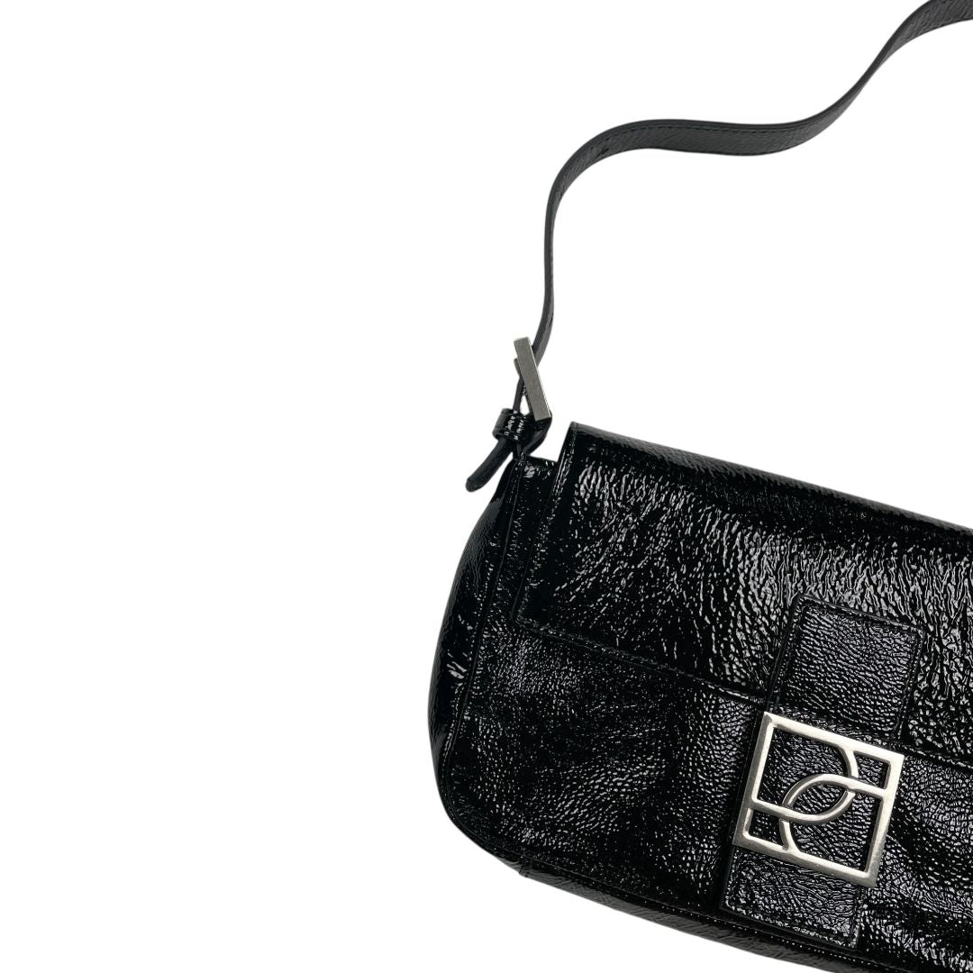 Cartera  PRUNE  Negro Medida 25cm X 13cm