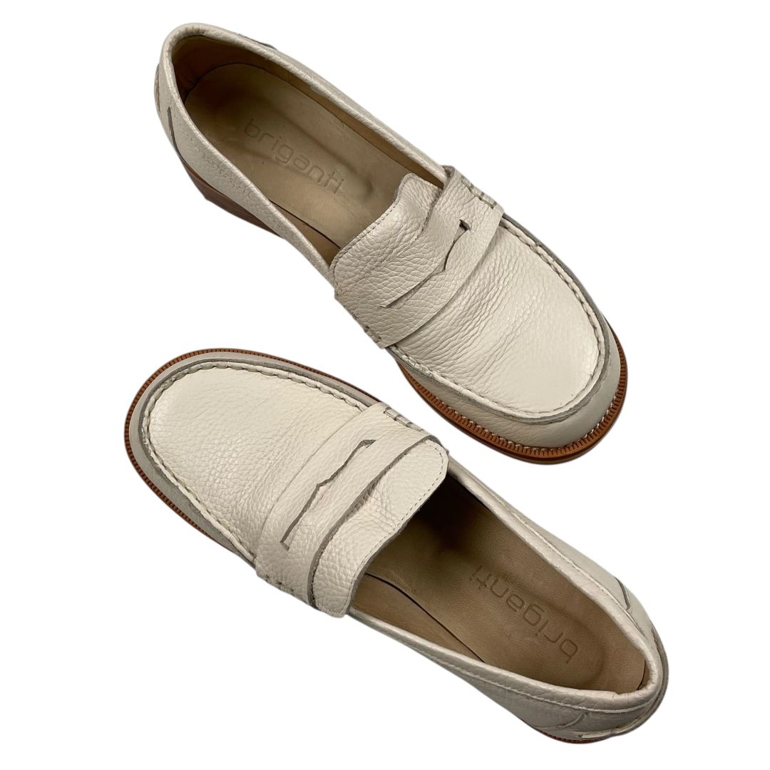 Mocasines  BRIGANTI  Blanco Talle 39