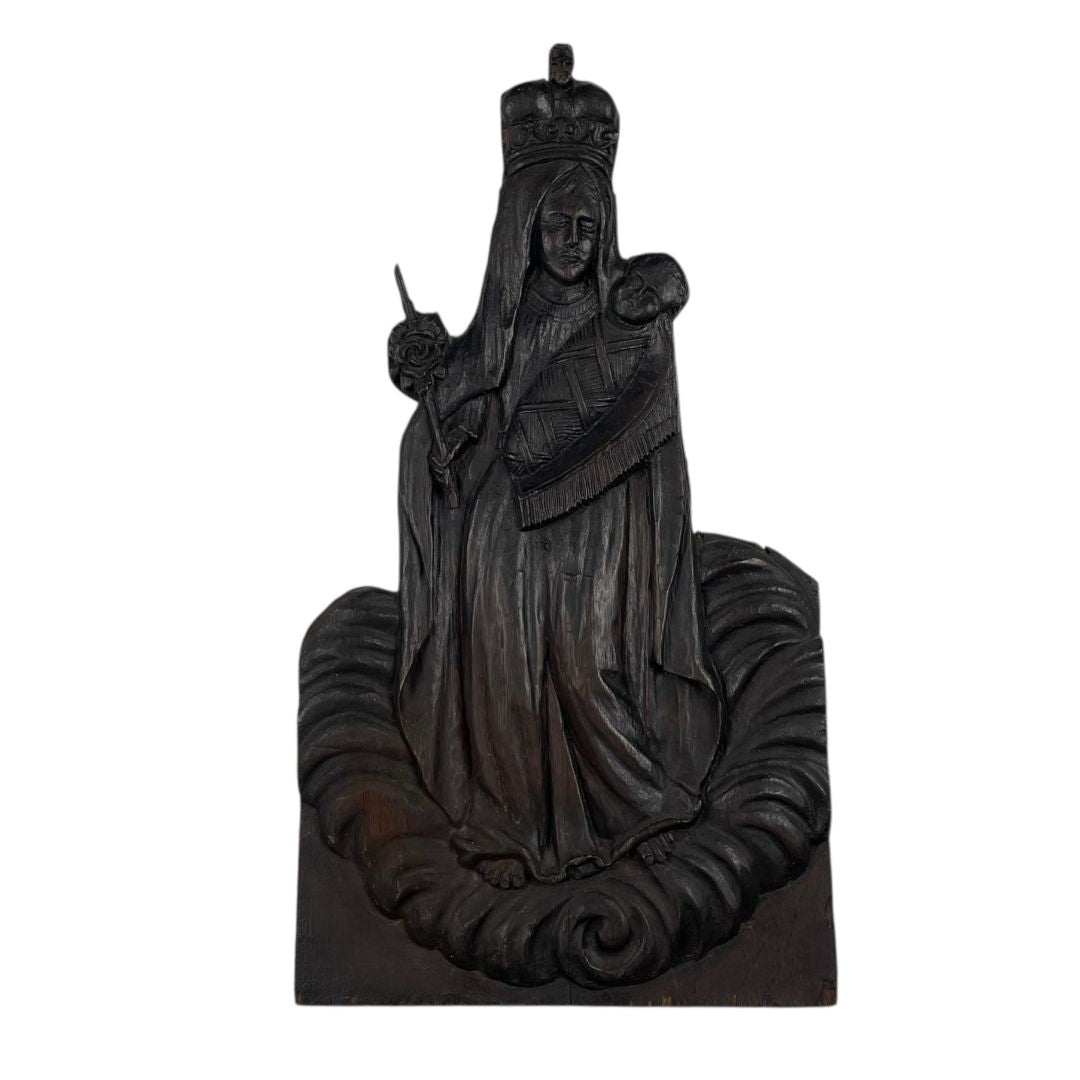 Talla  ANONIMO  Estilo Religioso Obra 60 cm X 40 cm