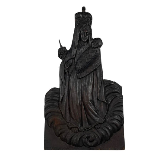 Talla  ANONIMO  Estilo Religioso Obra 60 cm X 40 cm