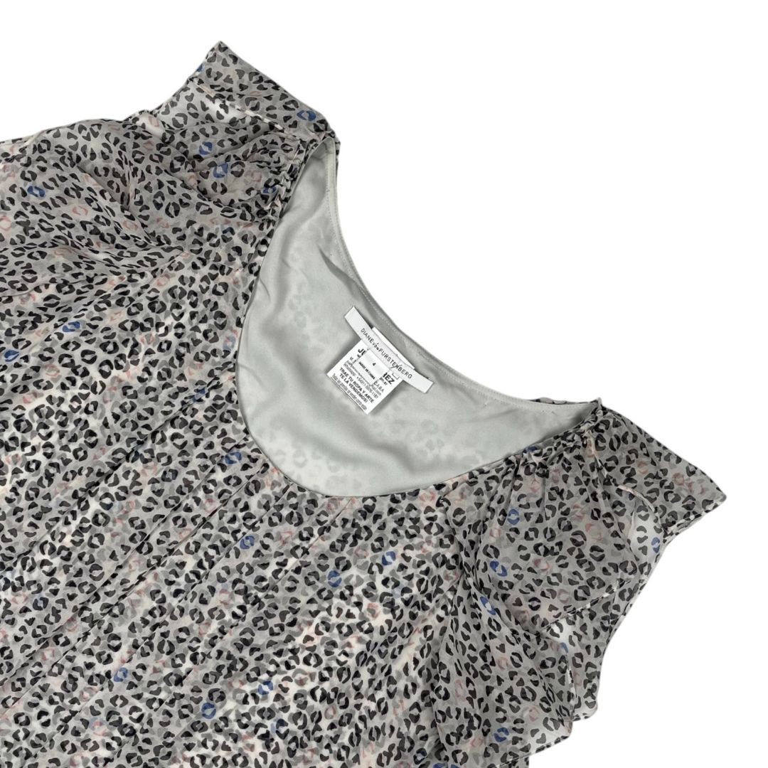 Vestido Manga Corta  DIANE VON FÜRSTENBERG  Varios  Estampado Talle 4