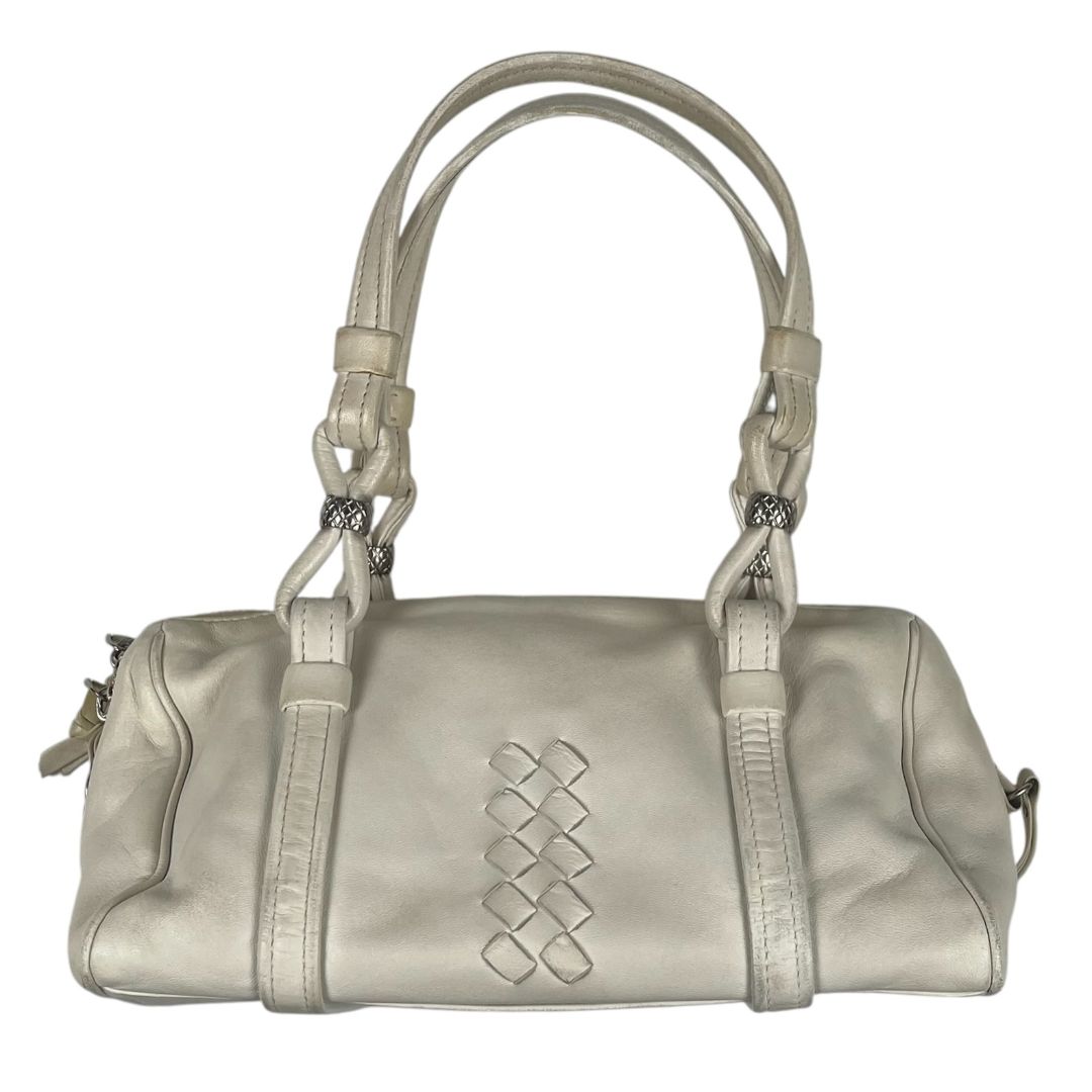 Cartera  BOTTEGA VENETA  Blanco Medida 25cm X 12cm