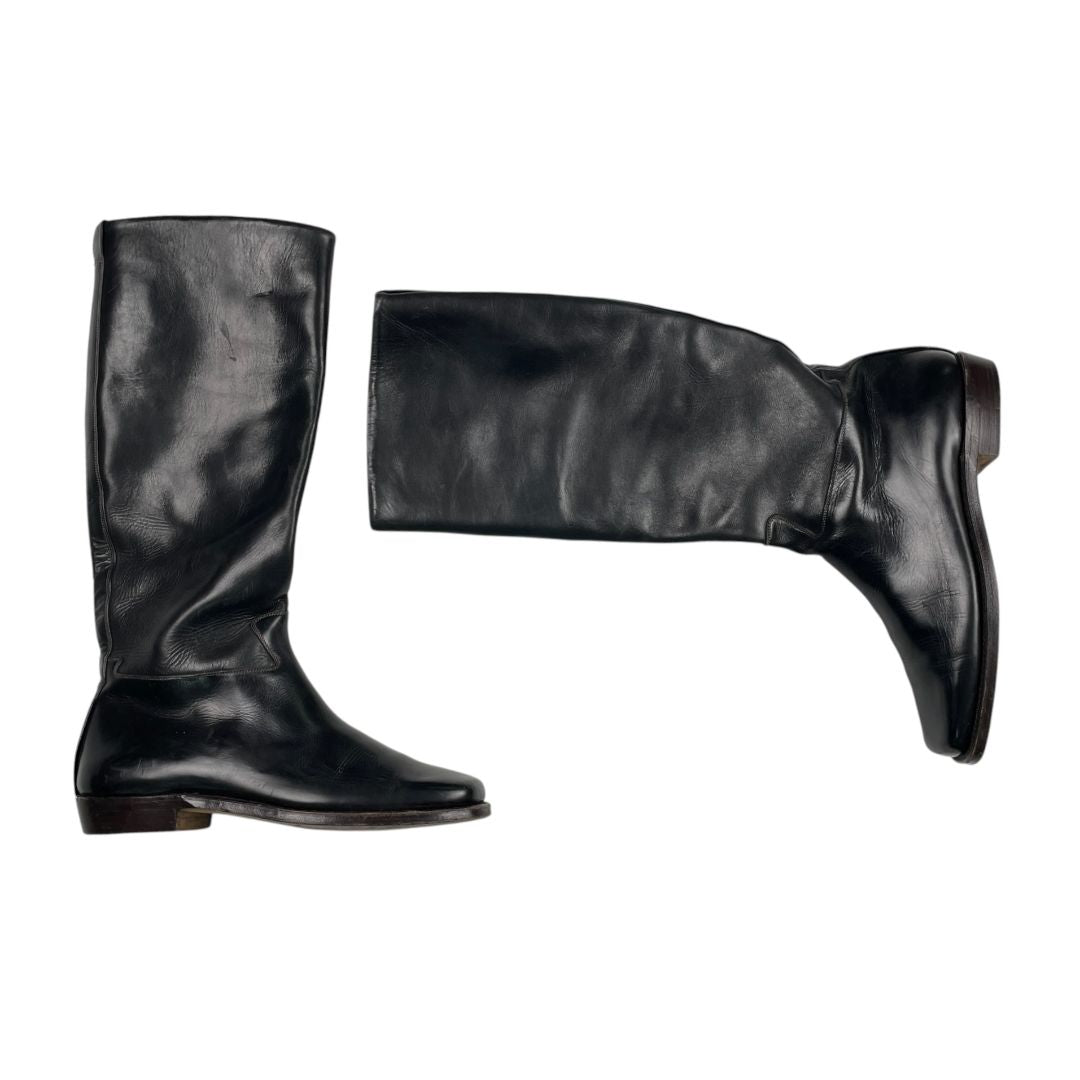 Bota Larga  FAUSTO SANTINI  Negro Talle 38
