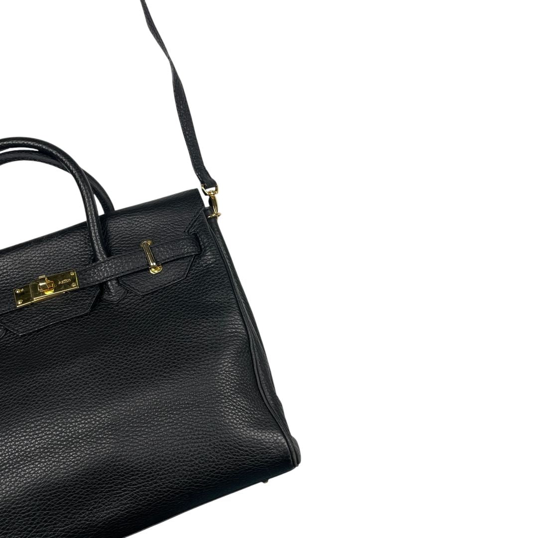 Cartera  ASTON  Negro Medida 35cm X 30cm