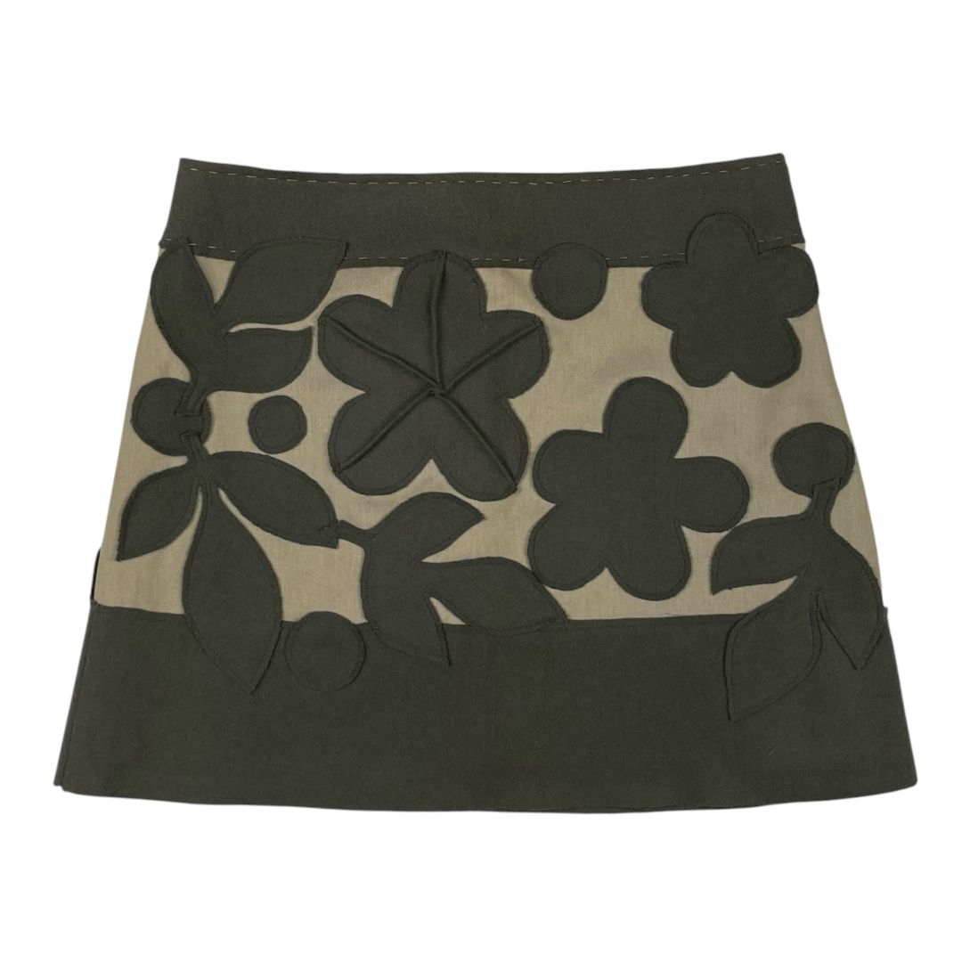 Pollera Mini  ALBERTA FERRETTI  Gris Talle 38