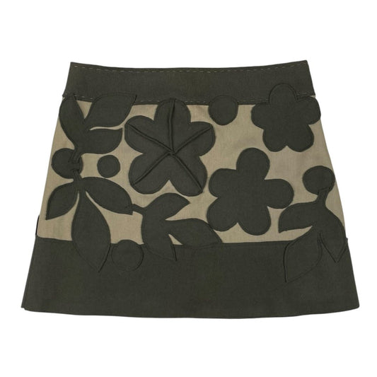 Pollera Mini  ALBERTA FERRETTI  Gris Talle 38