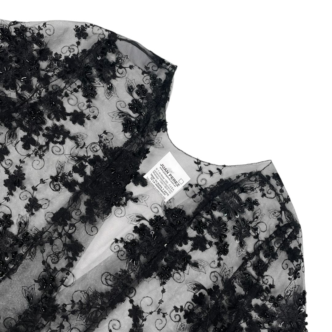 Saco  HOUSE OF MATCHING COLOURS  Negro Talle S