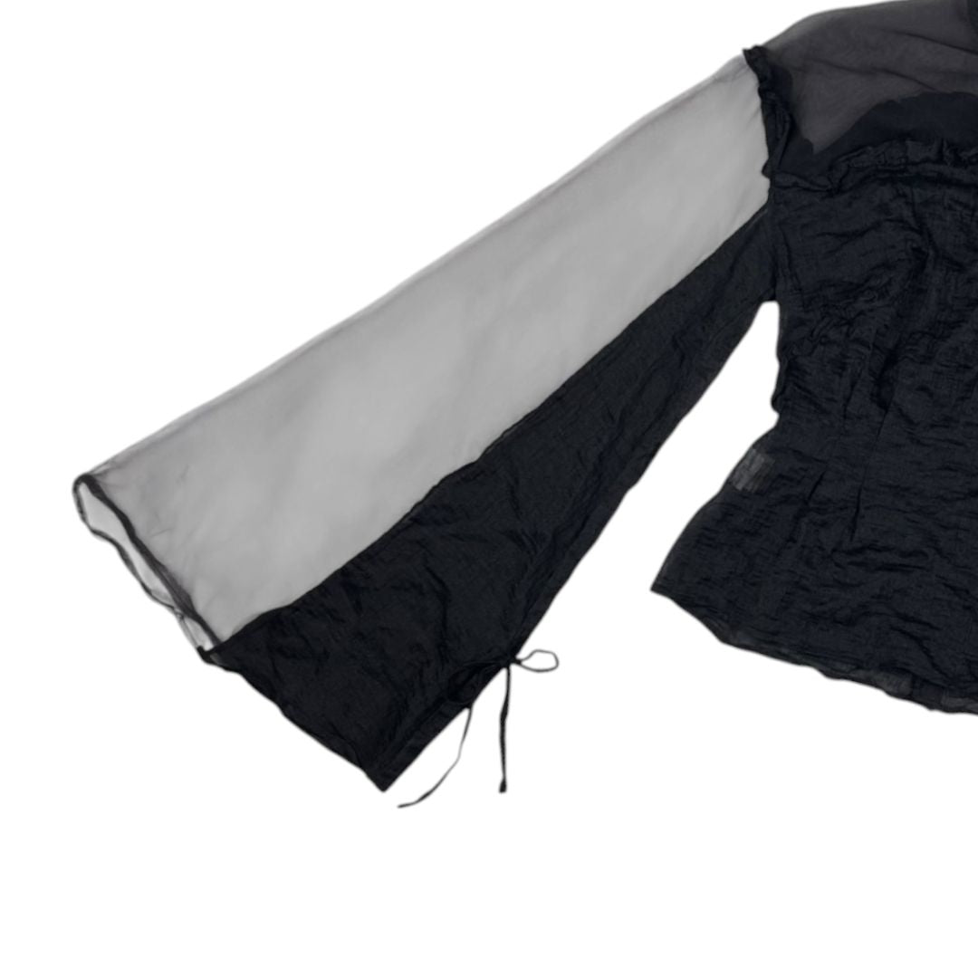 Blusa Manga Larga  SIN MARCA  Negro Talle S