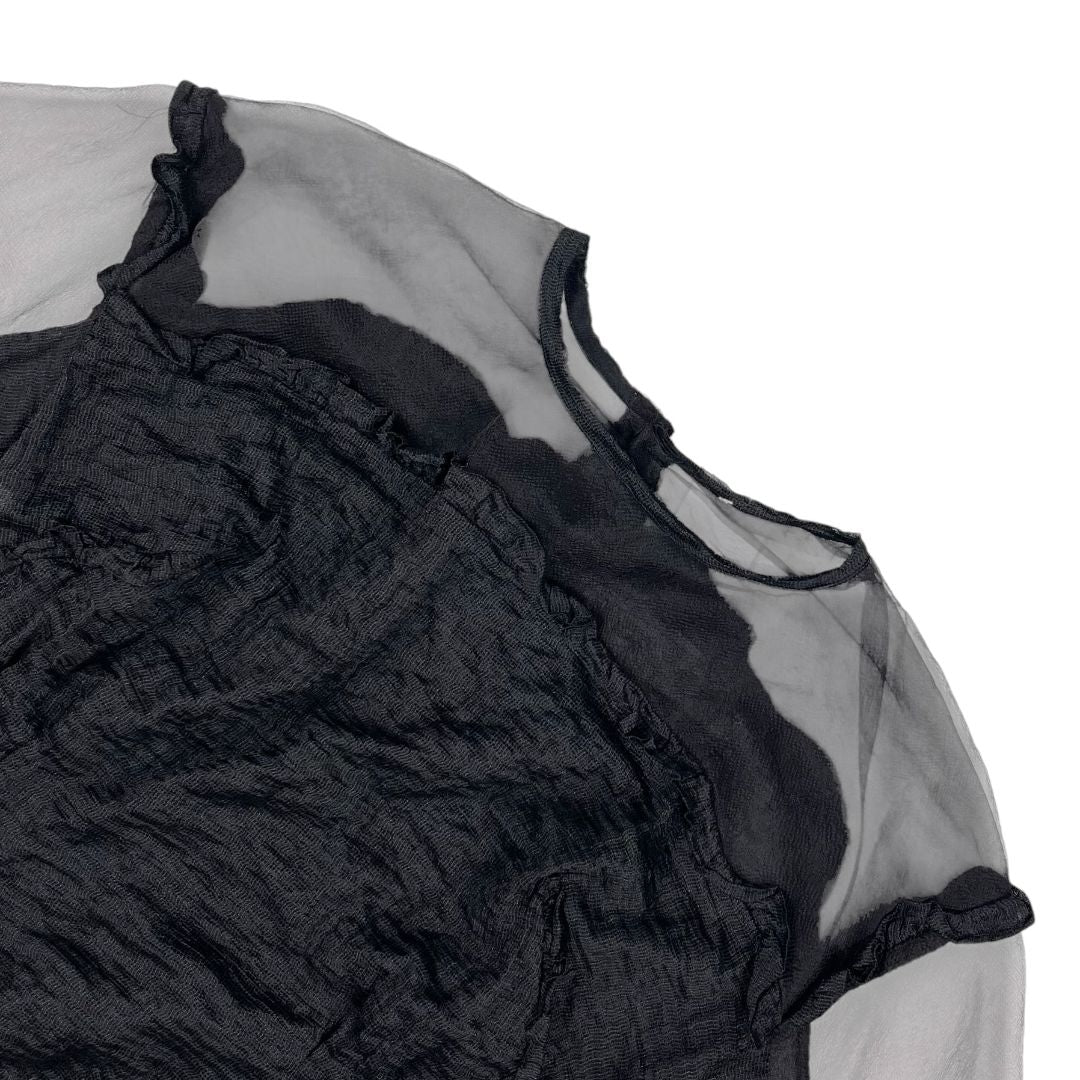 Blusa Manga Larga  SIN MARCA  Negro Talle S
