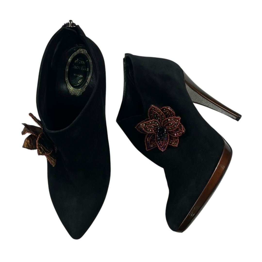 Zapato Taco Alto  RENE CAOVILLA  Negro Talle 40