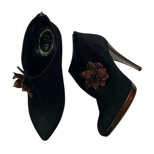 Zapato Taco Alto  RENE CAOVILLA  Negro Talle 40
