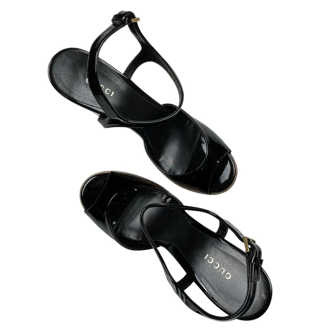 Plataformas  GUCCI  Negro Talle 40