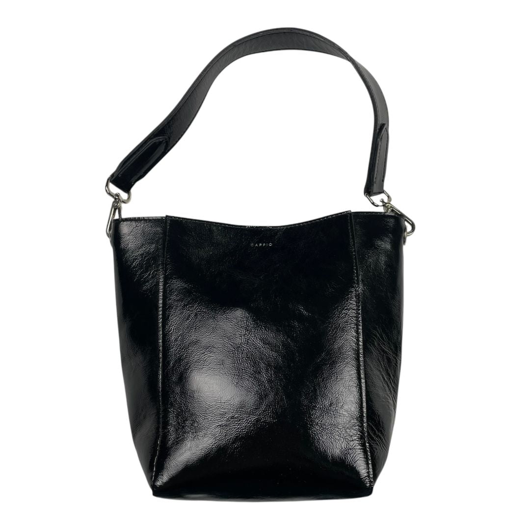Cartera  CAPPIO  Negro Medida 30cm X 25cm