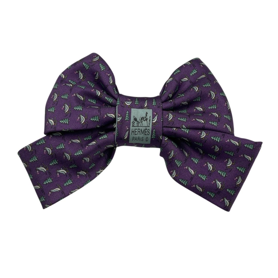 Moño de Pelo  HERMES  Varios  Estampado Talle Unico