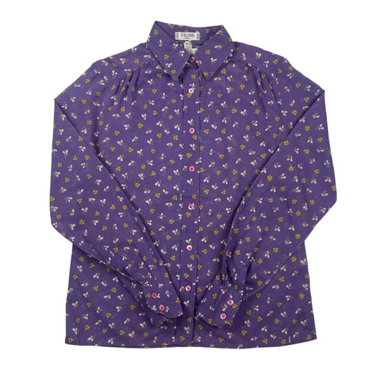 Camisa Manga Larga  CELINE  Varios  Estampado Talle 40