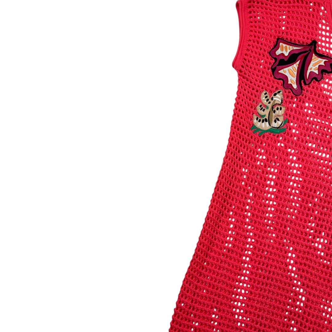 Vestido Sin Manga  JAZMIN CHEBAR  Rosa Talle 1