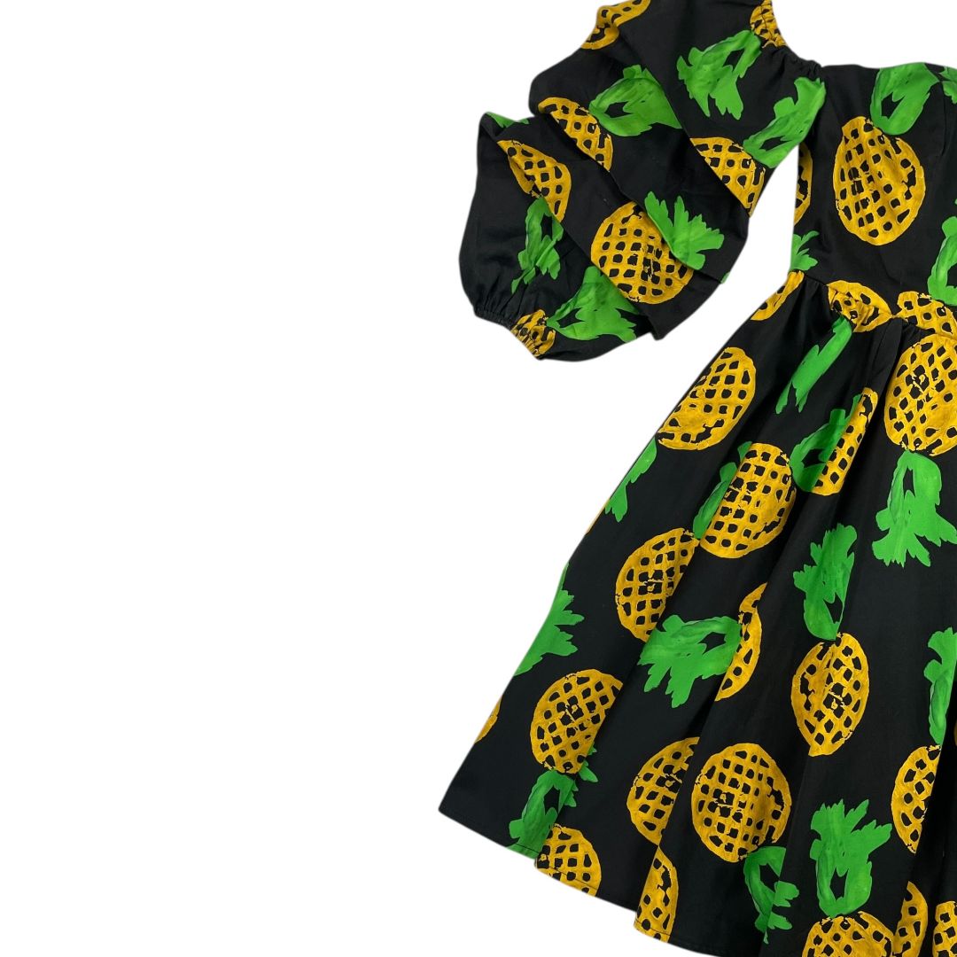 Vestido Manga Corta  ASOS  Varios  Estampado Talle 36