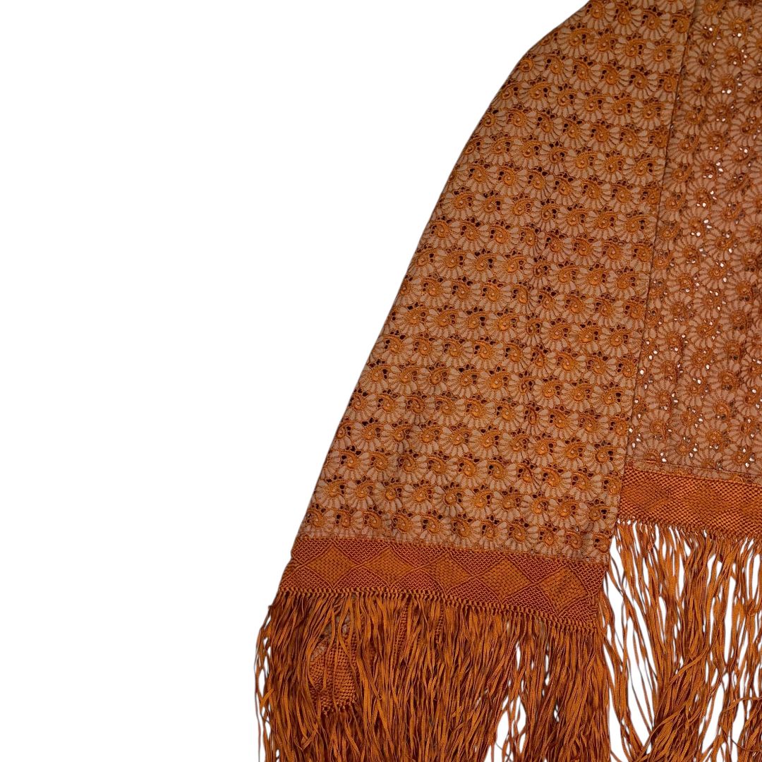 Shall  SIN MARCA  Naranja Talle Unico