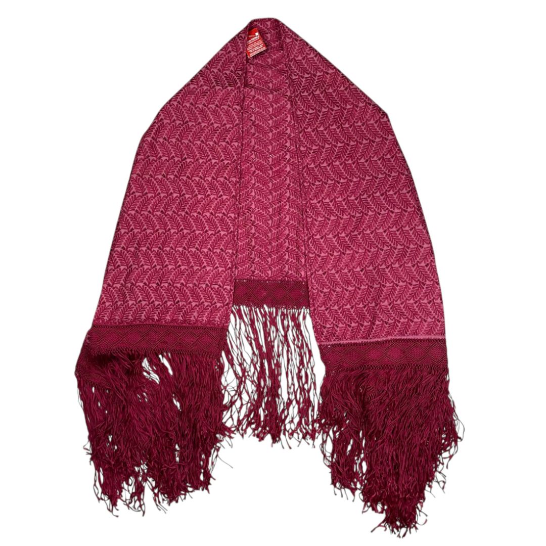 Shall  SIN MARCA  Bordeaux Talle Unico