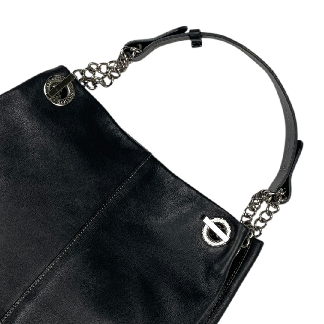 Cartera  PRUNE  Negro Medida 36cm X 28cm