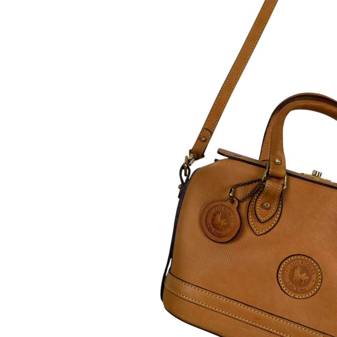 Cartera  LOS ROBLES  Marron Medida 28cm X 21cm