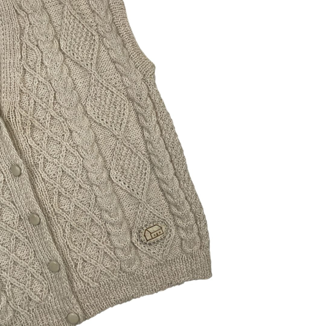 Chaleco Largo  MULLINGAR  Beige Talle L
