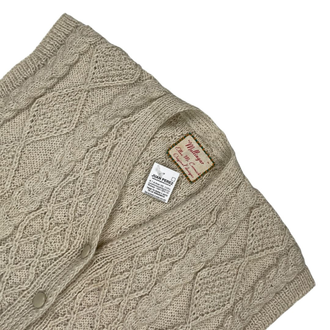 Chaleco Largo  MULLINGAR  Beige Talle L