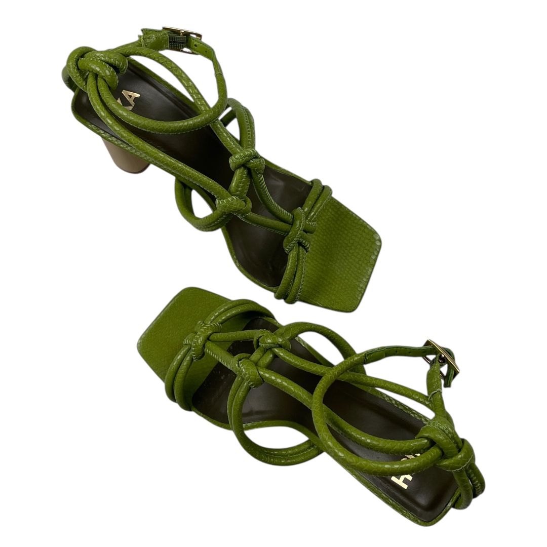 Sandalias  MISHKA  Verde Talle 38