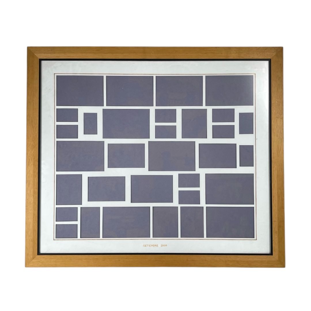 Marco sin Arte  ANONIMO  Marron Medida 97cm X 85cm